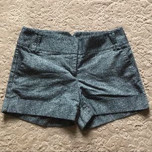 Express black/gray shorts, size 6